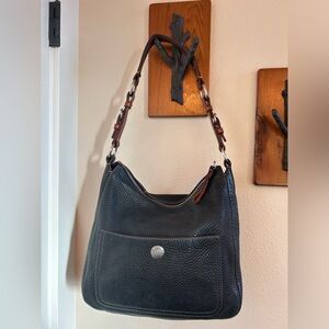 Coach Pebbled Leather Hobo